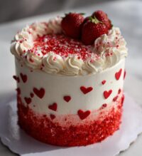 cake decorating valentines day