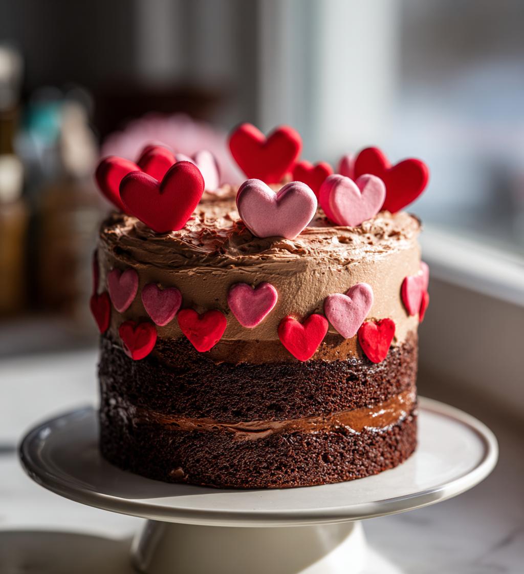 cake designs for valentines day