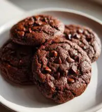 chocolate valentines cookies