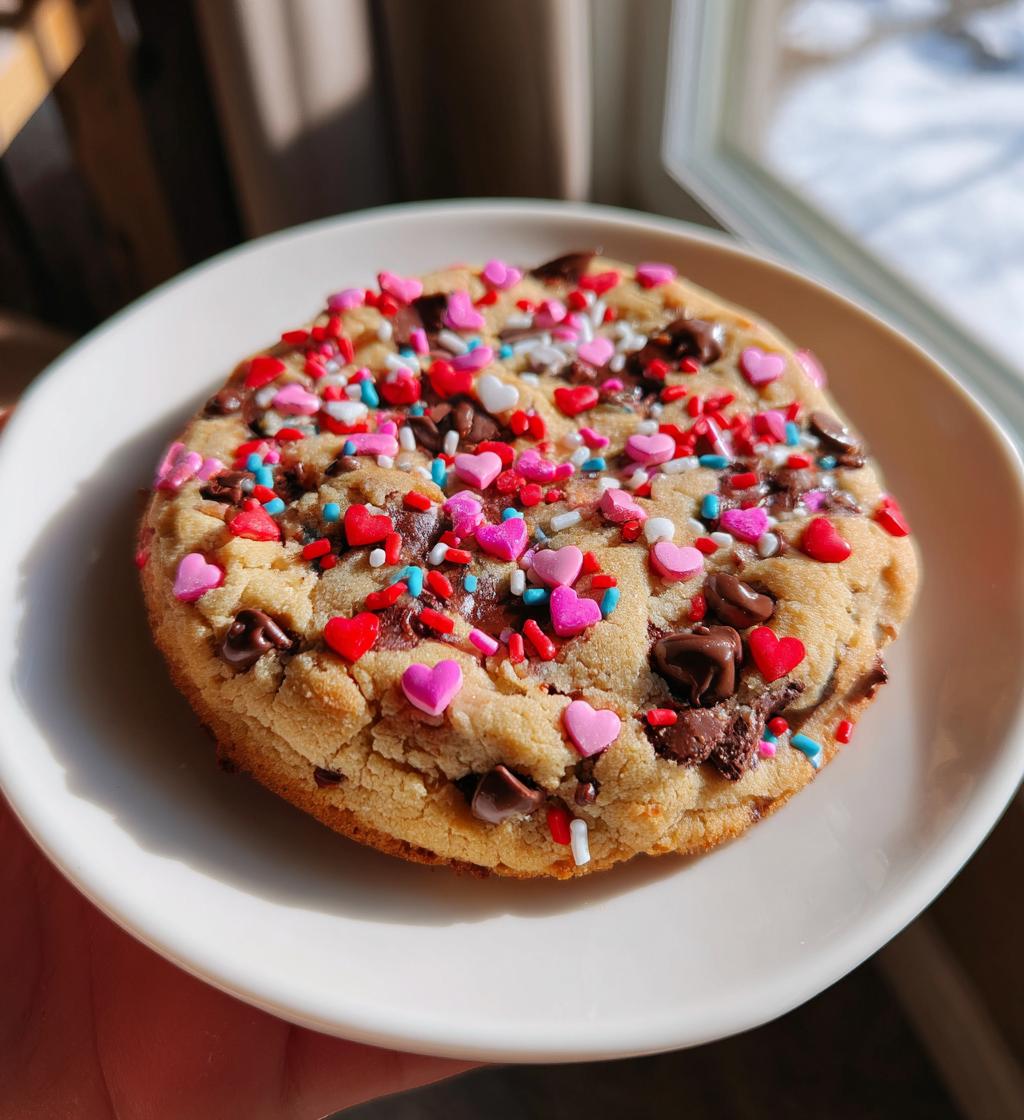 cookie cake valentines