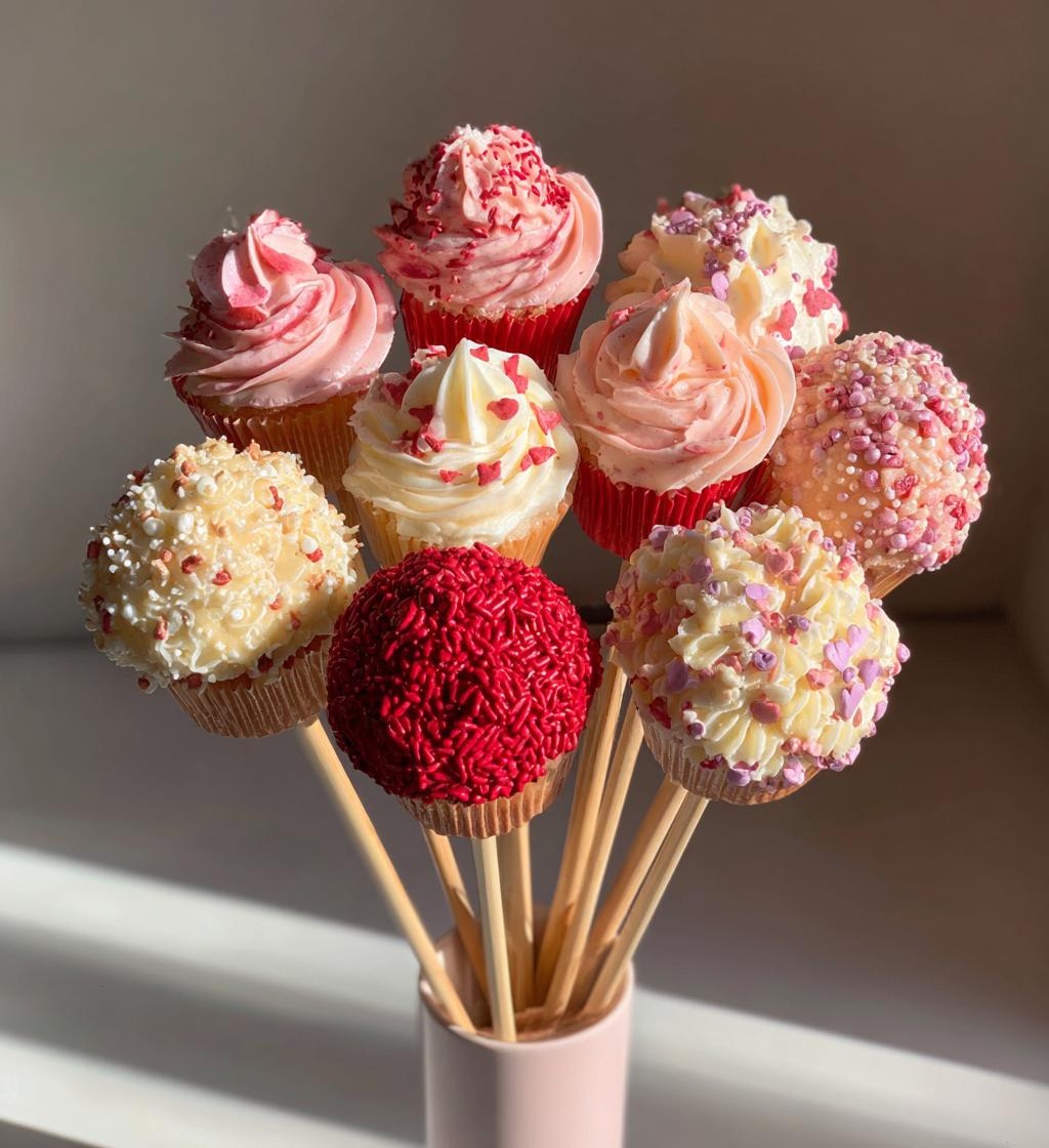 cupcake bouquet valentines day