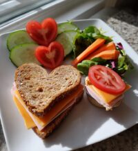 cute valentines lunch