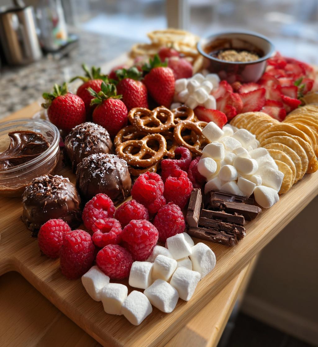 dessert board valentines