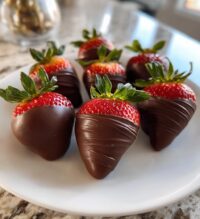 half dozen chocolate covered strawberries valentines