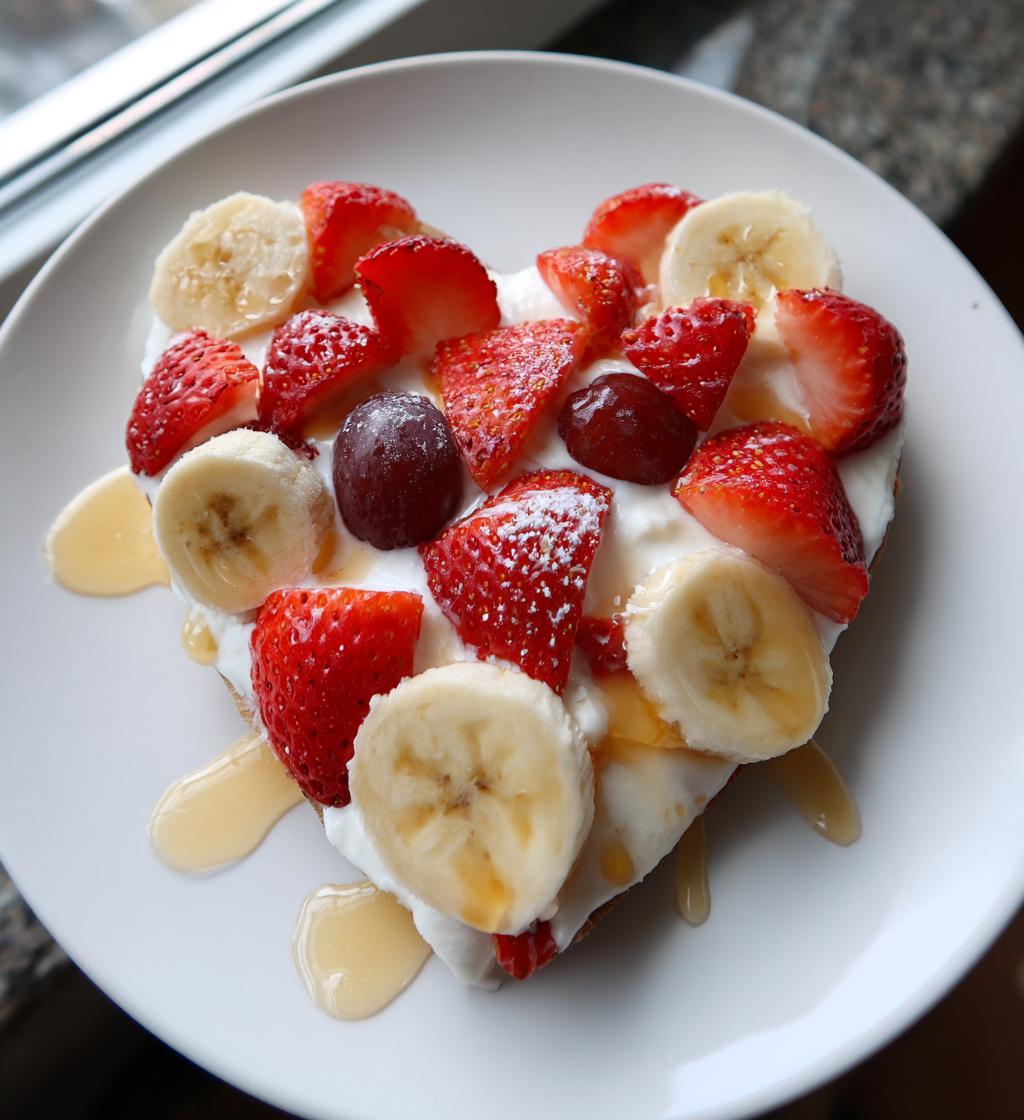 healthy snack valentines kids