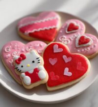 hello kitty valentines cookies