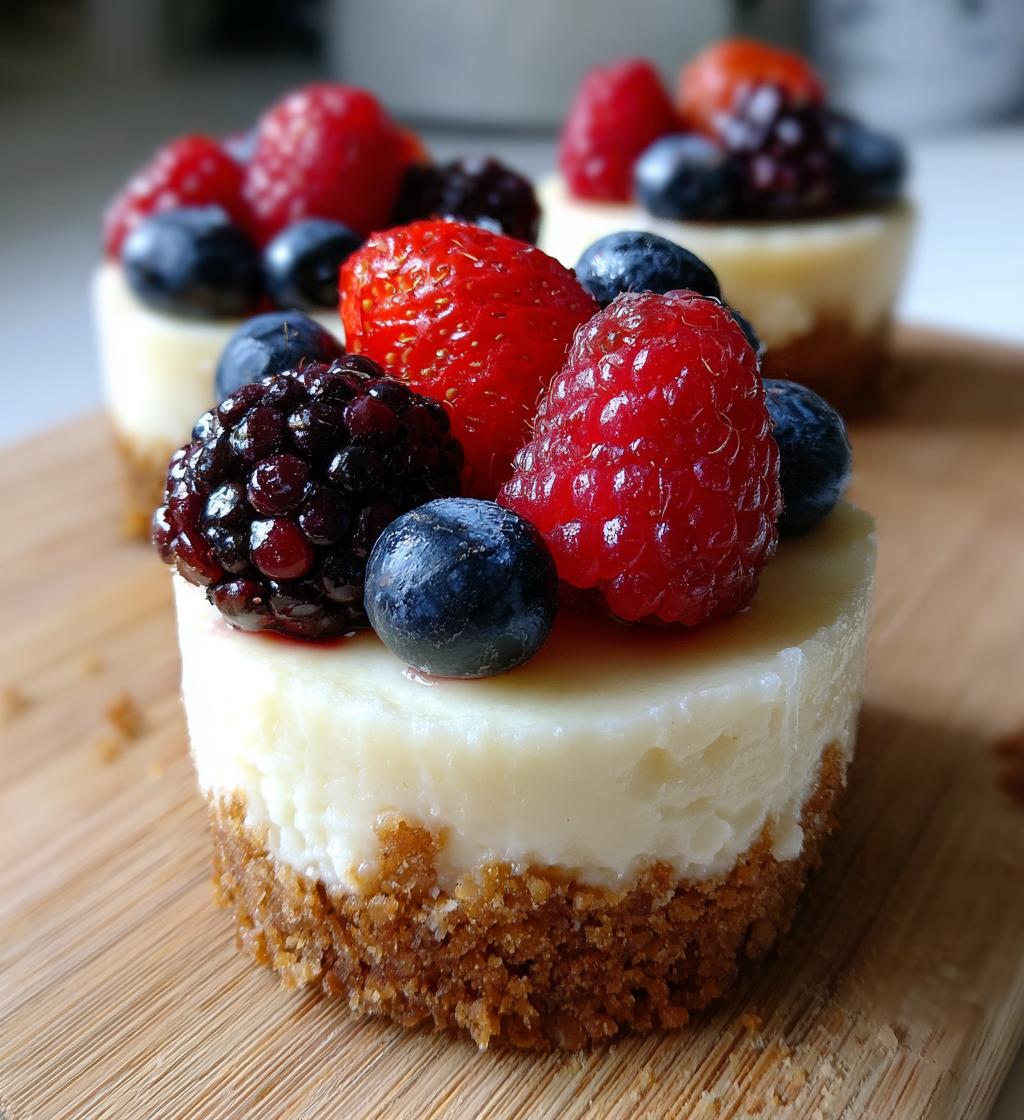 mini cheesecakes valentines day