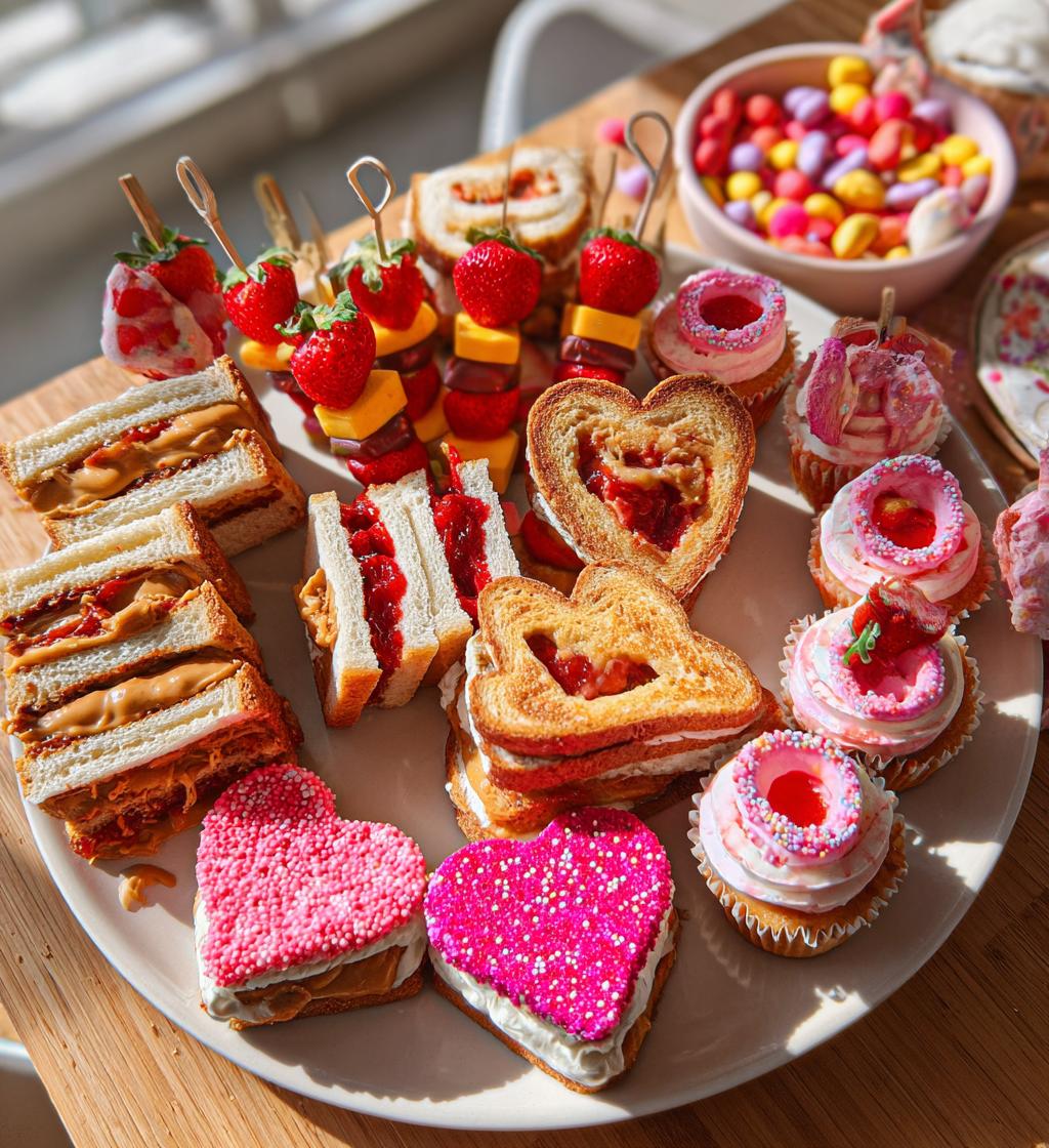 preschool valentines day party food