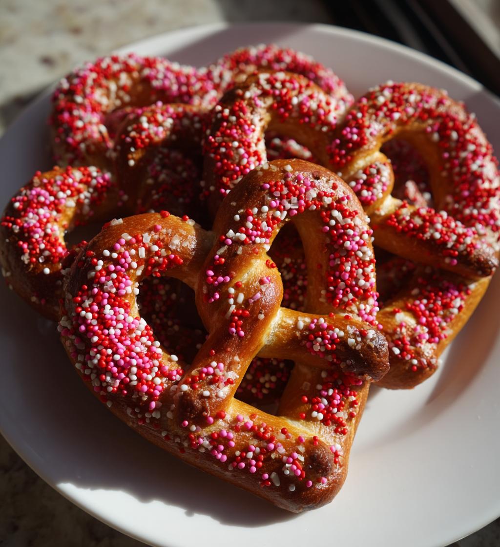 pretzel valentines