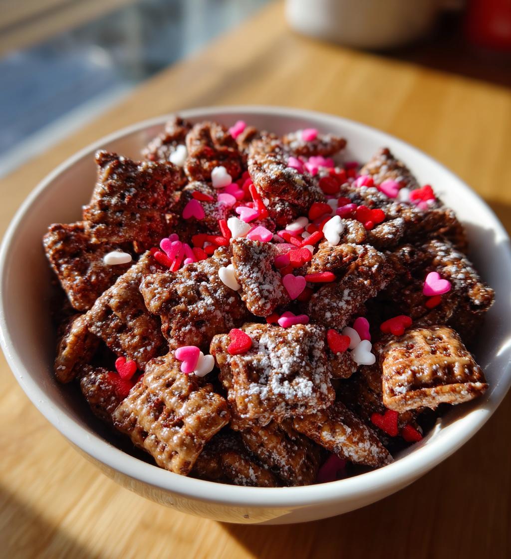 puppy chow valentines day