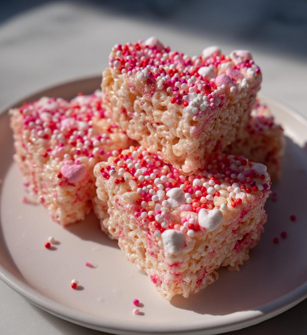 rice krispie treat valentines