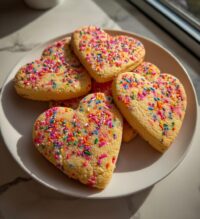 sourdough valentines cookies
