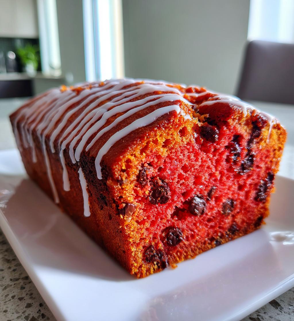 valentine loaf cake