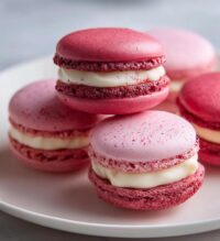 valentine macarons
