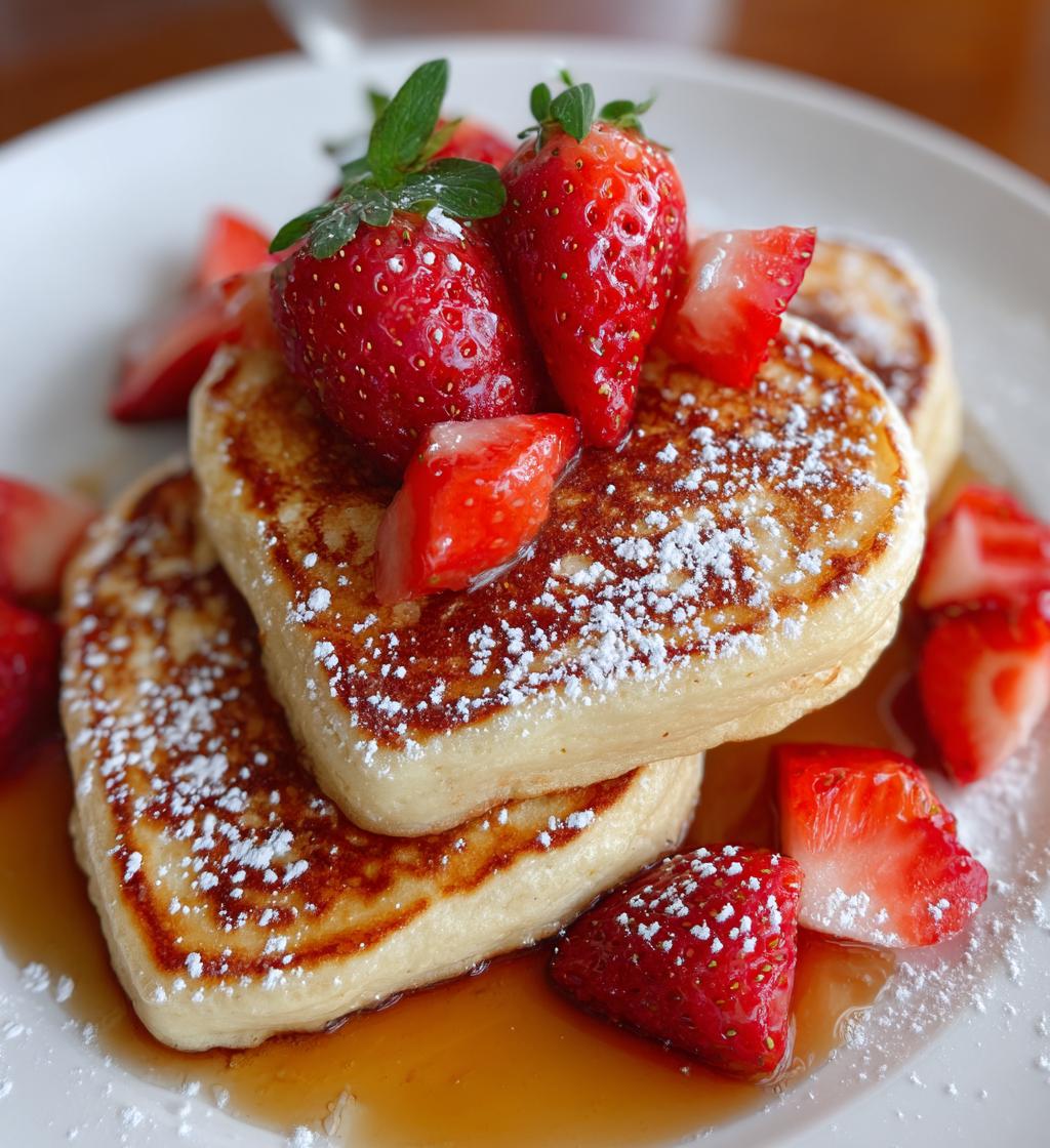 valentine pancakes