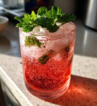 valentine rose drink