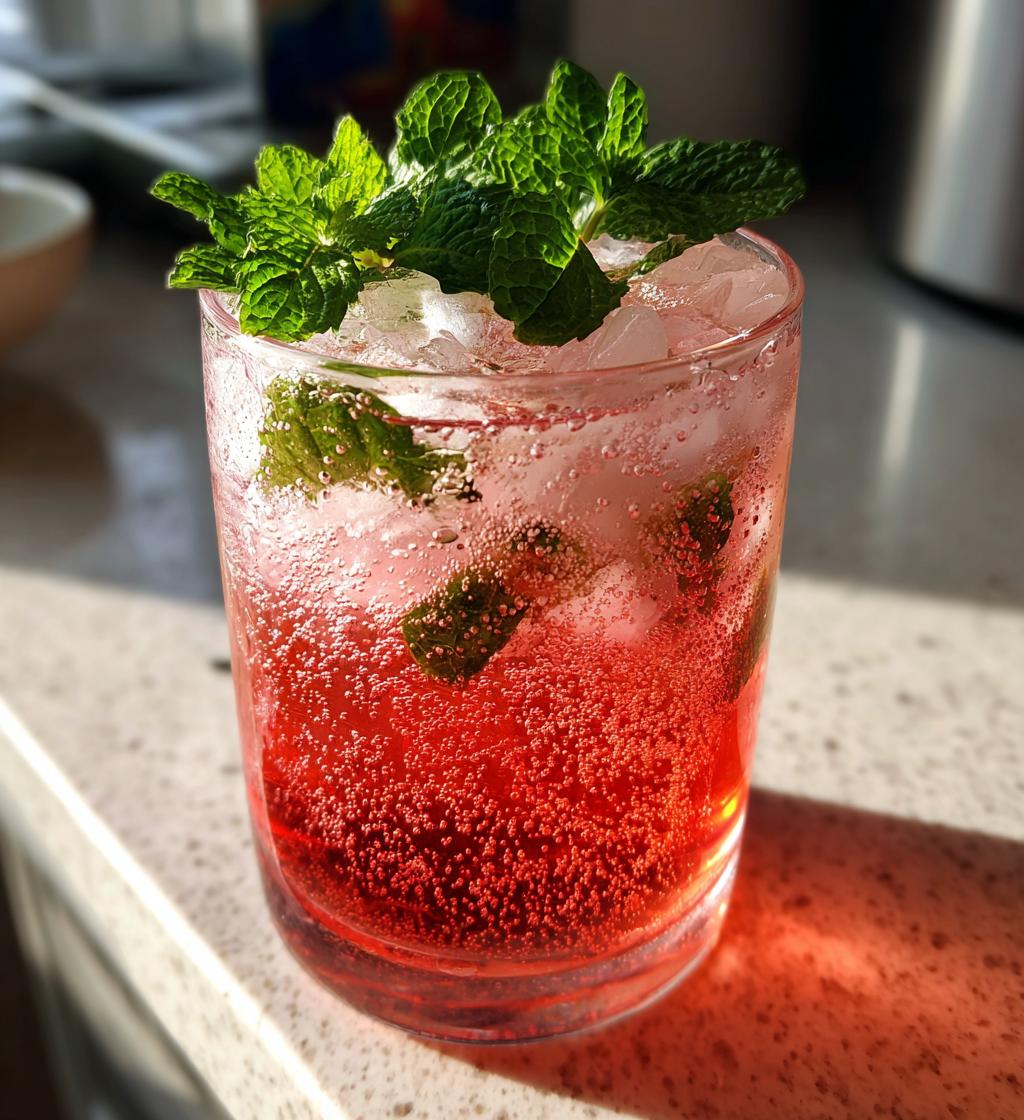 valentine rose drink