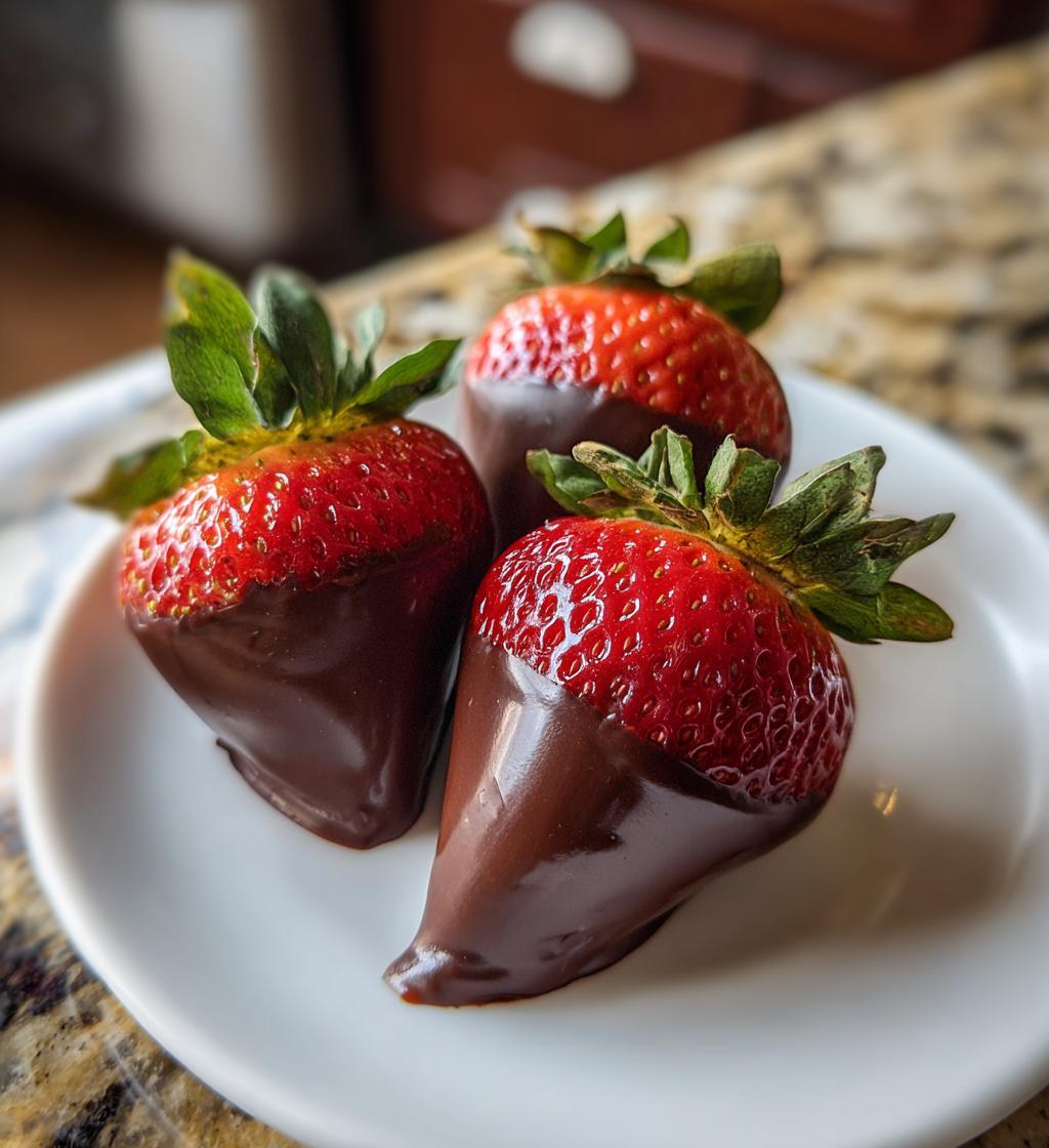 valentine strawberries