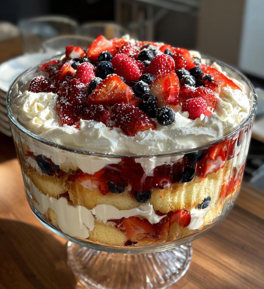 valentine trifle