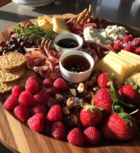 valentines brunch charcuterie board