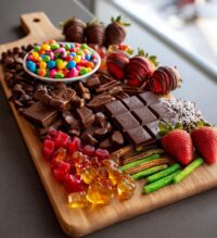 valentines candy board for him