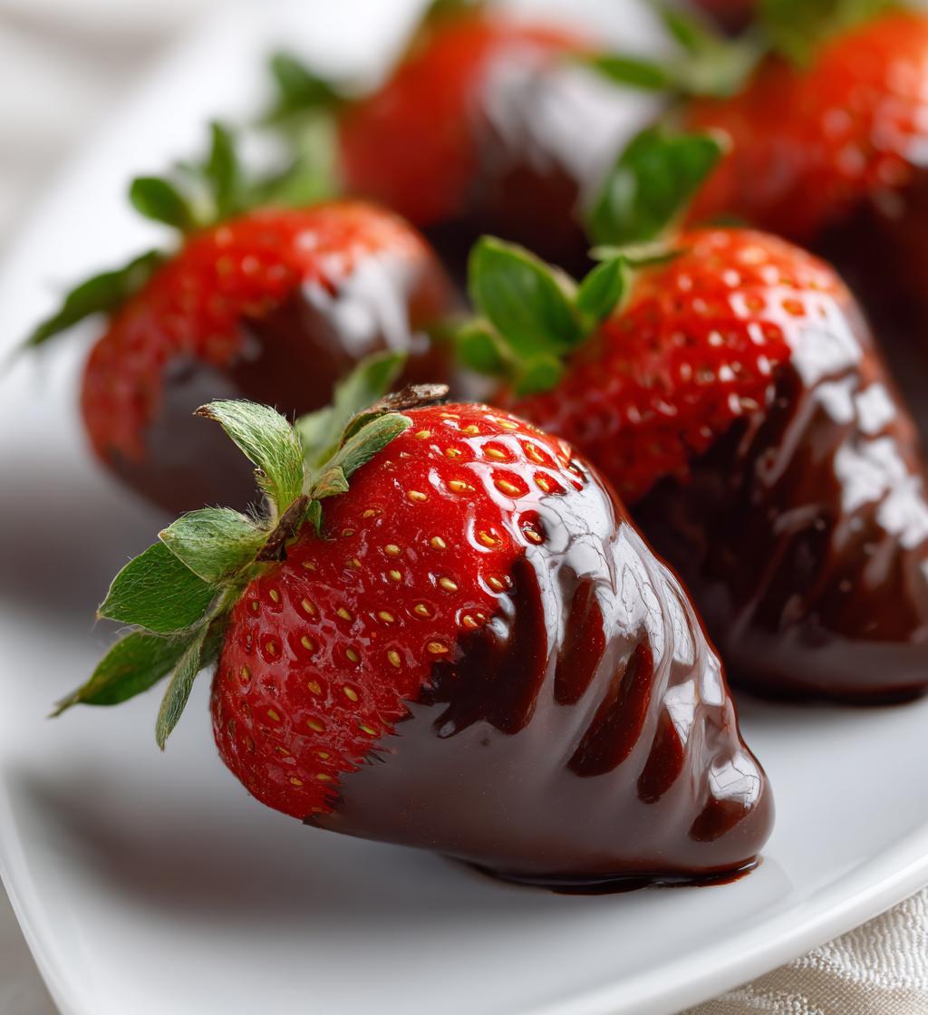 valentines chocolate covered strawberry for him