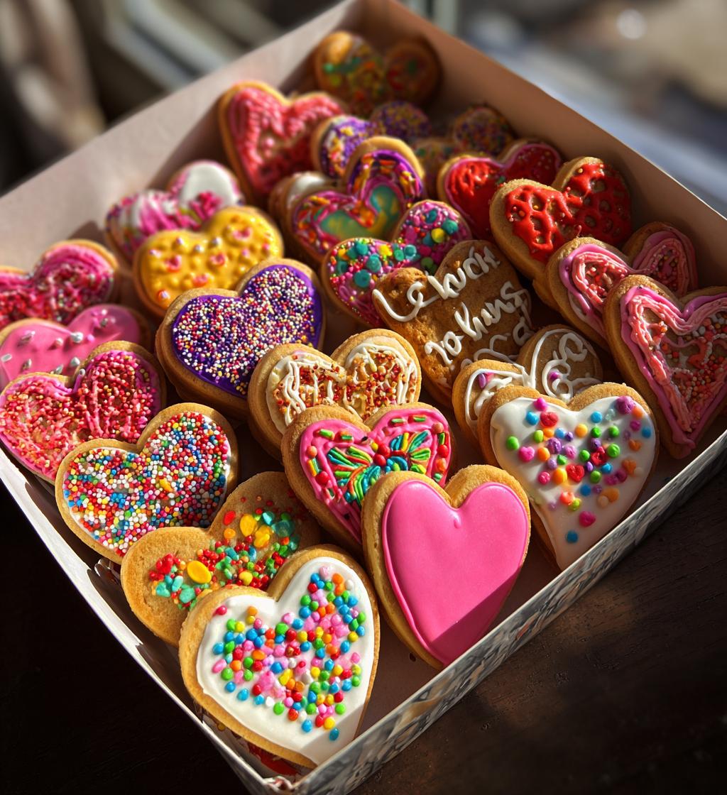 valentines cookie box ideas