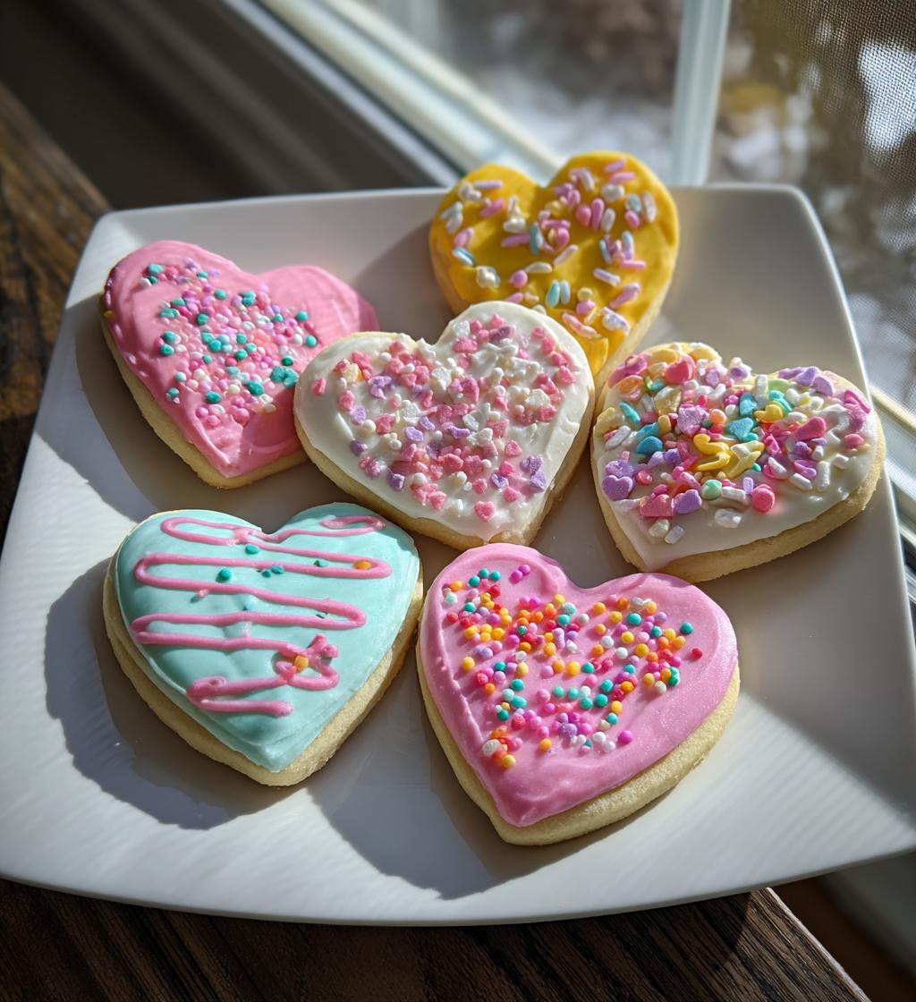 valentines cookie decorating
