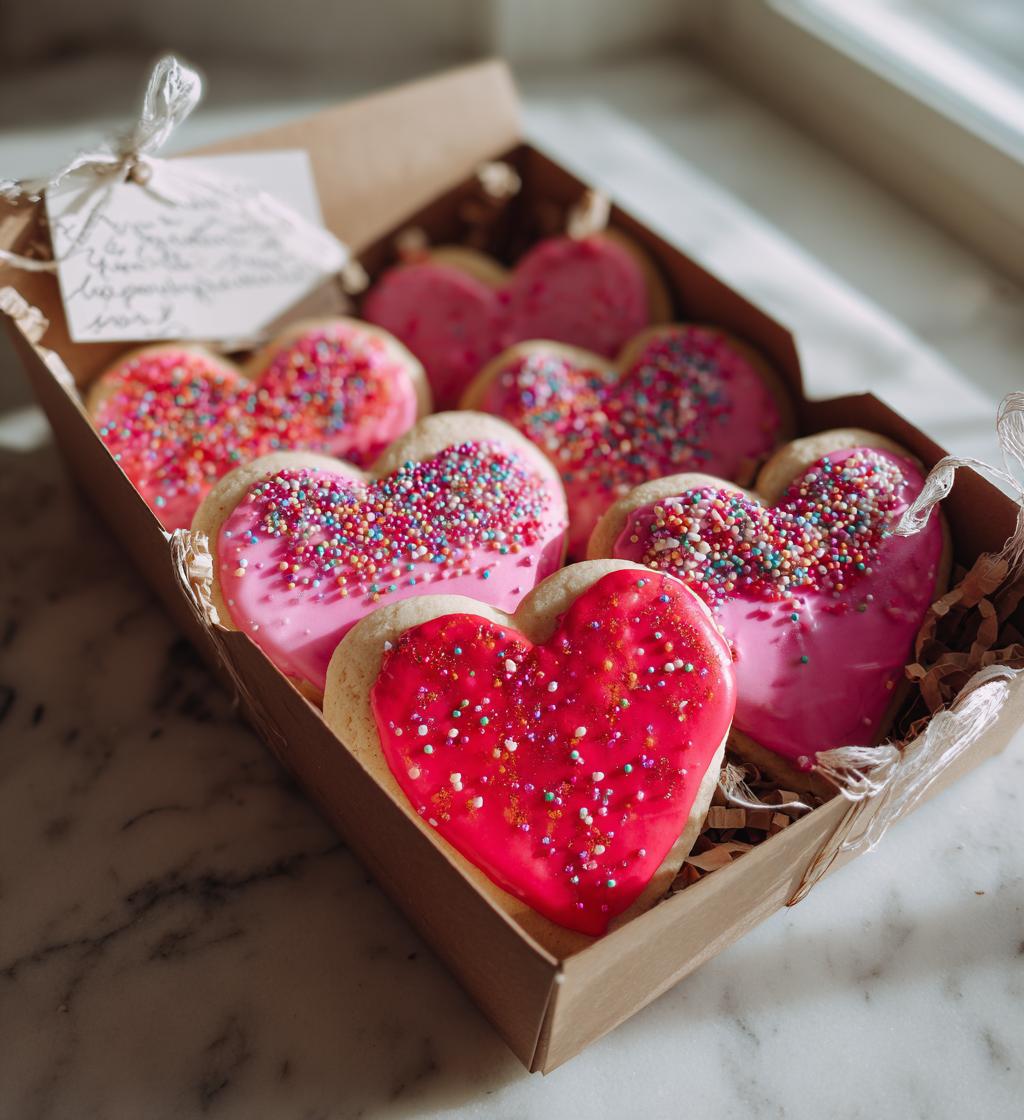 valentines cookie packaging