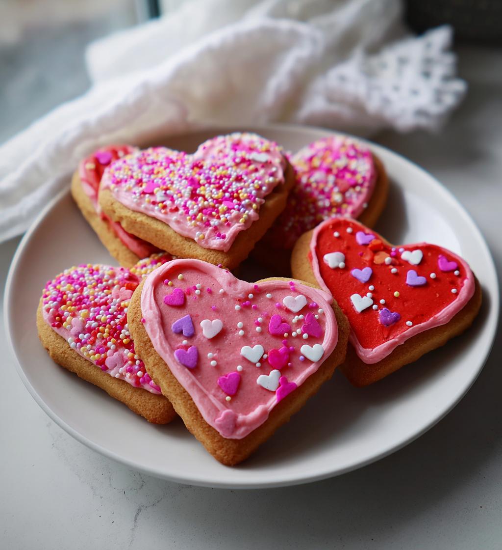 valentines cookies decorated ideas