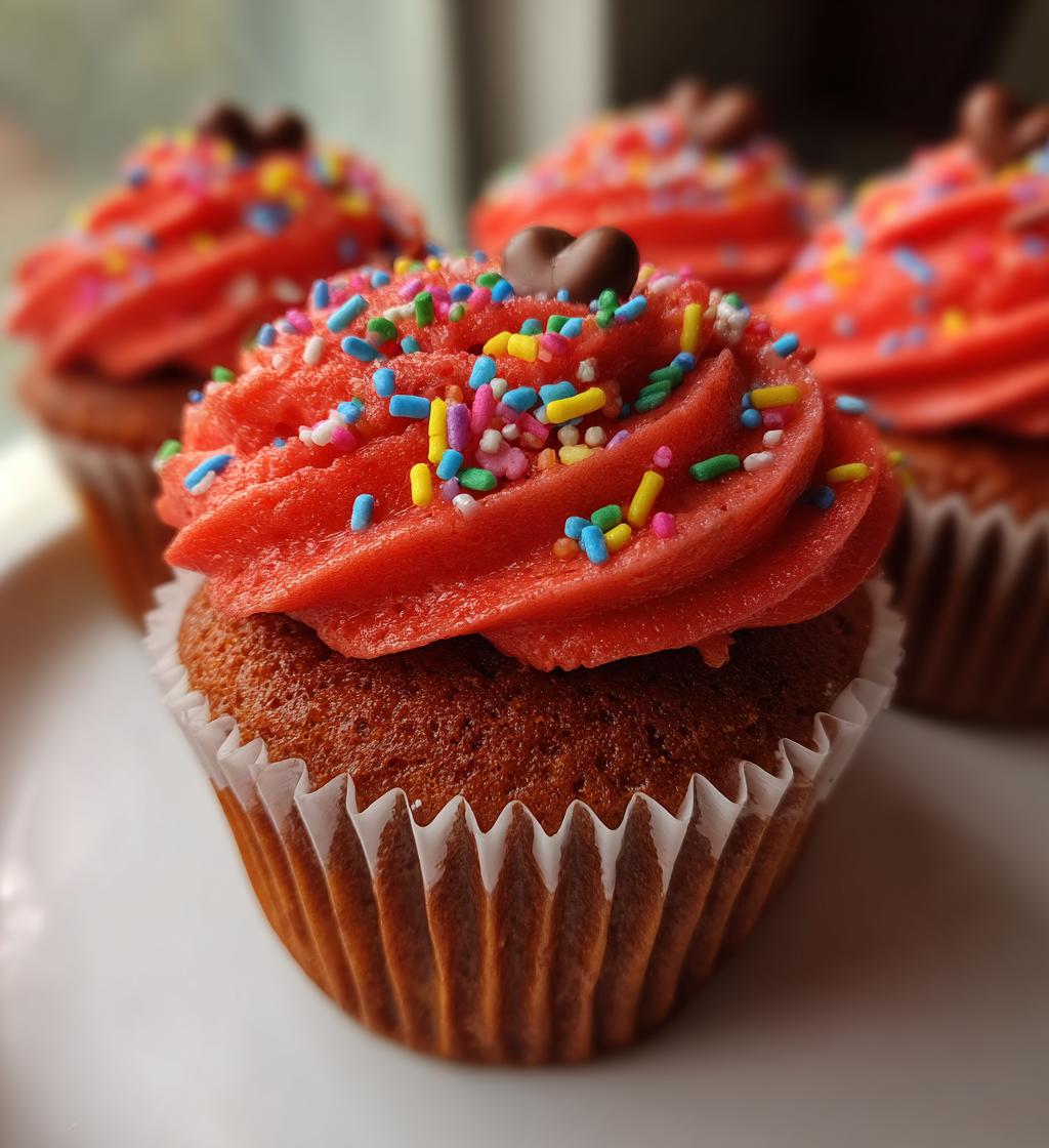 valentines cupcakes