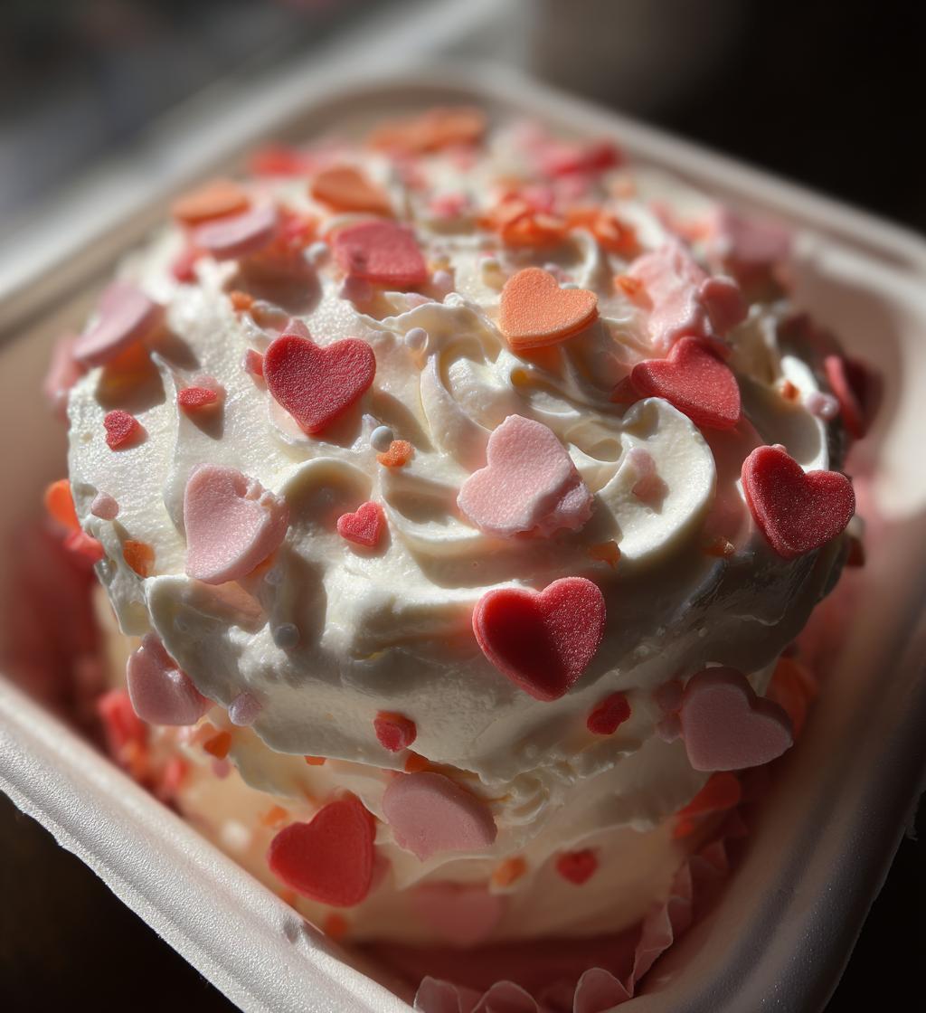 valentines day bento cake