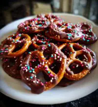 valentines day chocolate covered pretzel