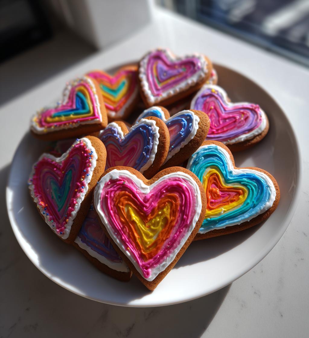 valentines day cookies decorated