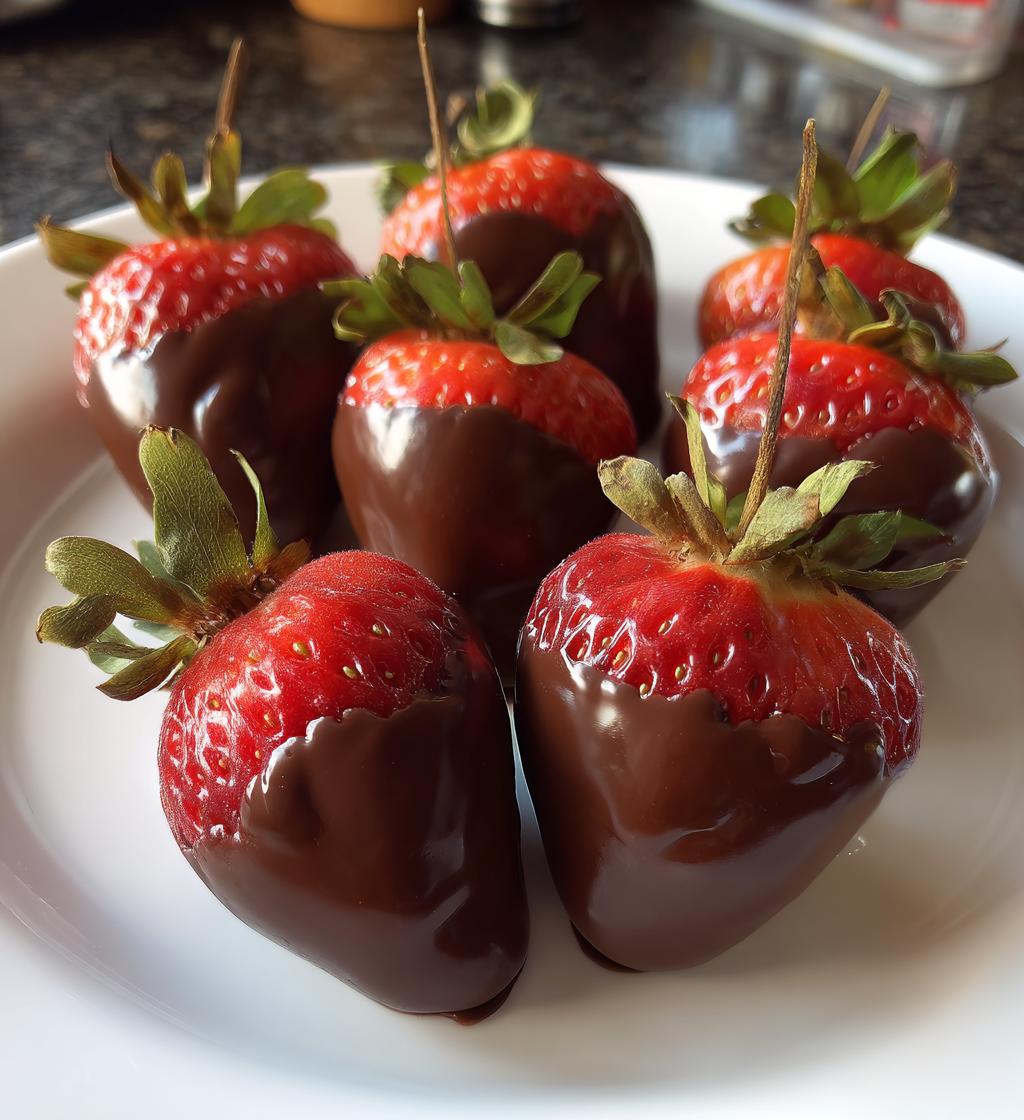 valentines day covered strawberries