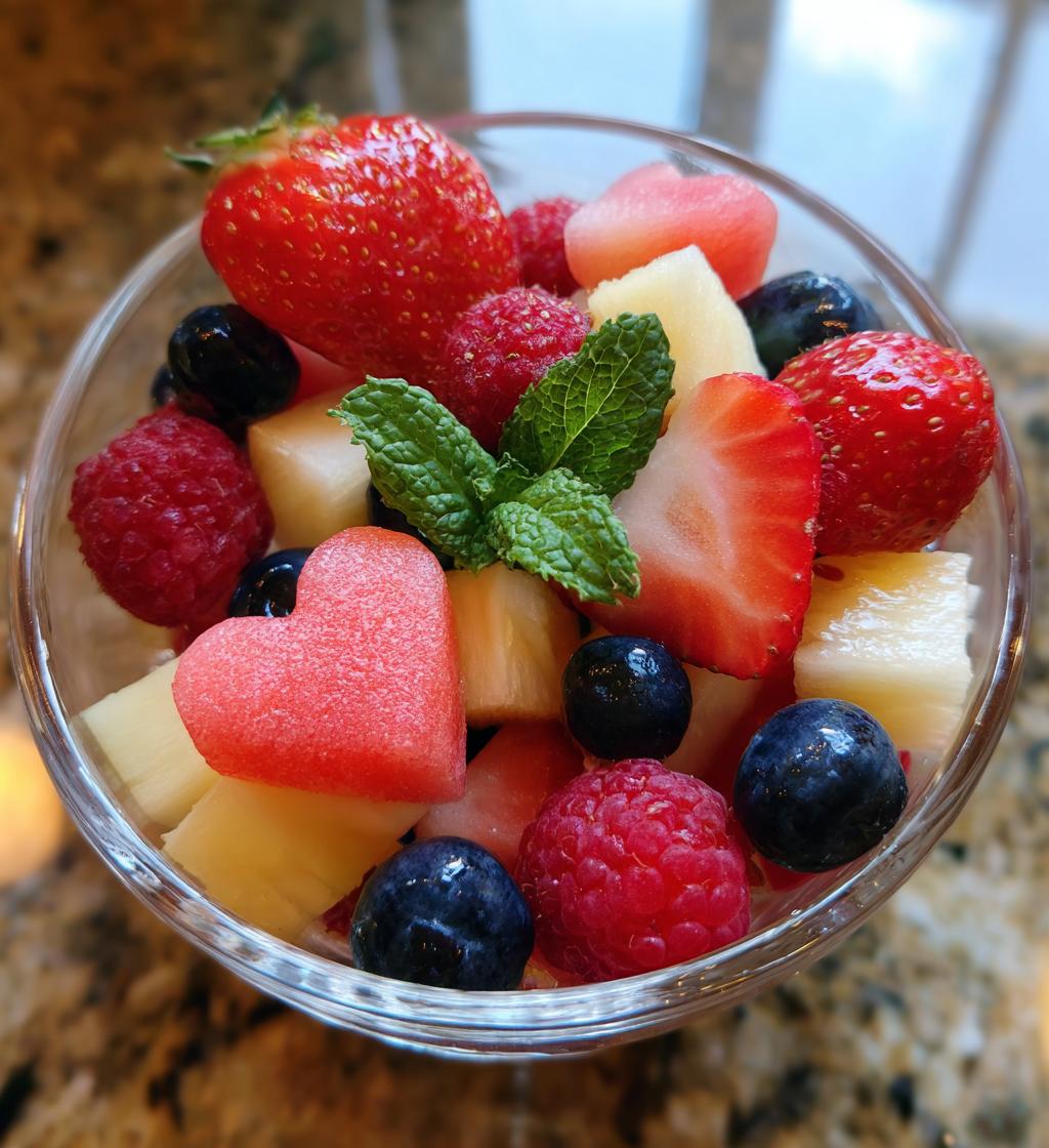 valentines day fruit