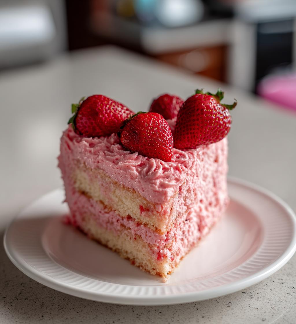 valentines day heart cake