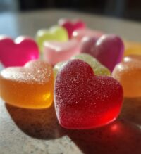 valentines day hearts candy