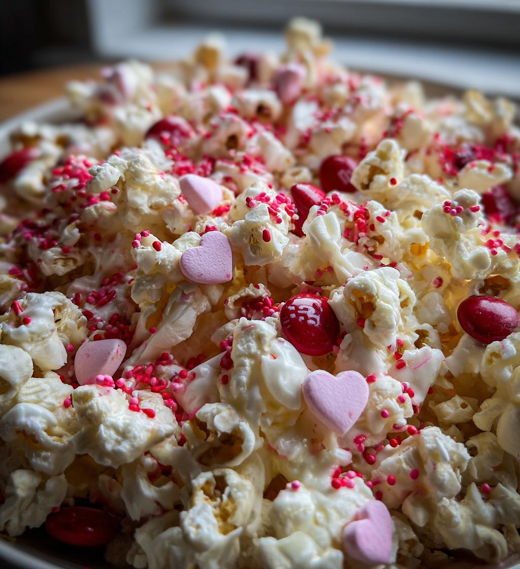 valentines day popcorn