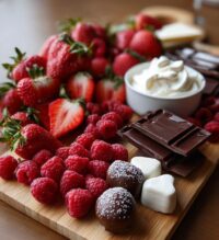 valentines dessert board