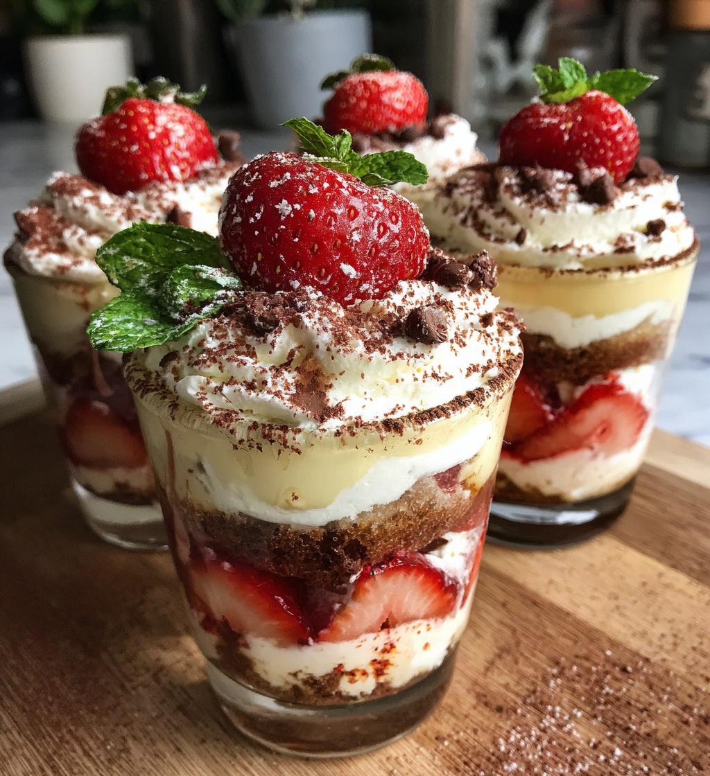 valentines dessert cups